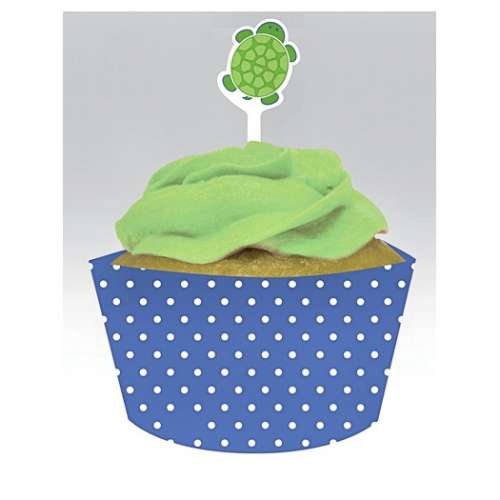 Mr Turtle Cupcake Wrappers and Pixs - Click Image to Close